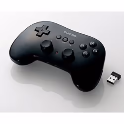Elecom JC-U3912TBK accessoire de jeux vidéo Noir USB 2.0 Manette de jeu Analogique