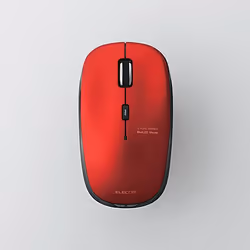 Elecom M-BL21DBSRD souris Droitier RF sans fil Blue LED 2000 DPI