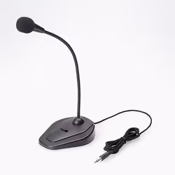 Elecom HS-MC05BK, Microphone de conférence, -40 dB, 20 - 20000 Hz, 2200 Ohm, Unidirectionnel, Avec fil