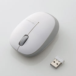 Elecom M-BL20DBSV souris Droitier RF sans fil Blue LED 1000 DPI