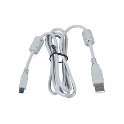 Olympus CB-USB6, 1,83 m, USB A, USB 2.0, Mâle/Mâle, Blanc