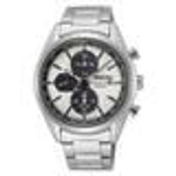 Montre Seiko acier chrono Macchina Sportiva collection sport - SEIKO - Homme - Mouvement Solaire - Verre saphir