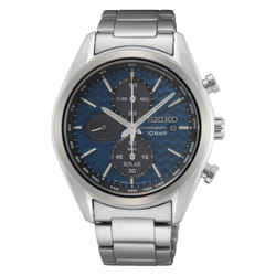 Seiko SSC801P1 montre Montre bracelet Mâle Quartz solaire Acier inoxydable