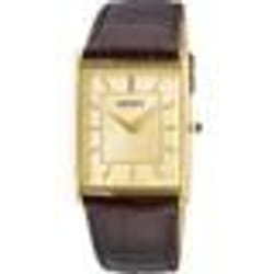 Montre Bracelet Homme - SWR064P1 - Acier Inoxydable - Cuir - Étanchéité 3 Atm - Analogique