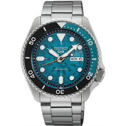 Montre Seiko 5 automatique skeleton vert - SEIKO - Homme - Acier - Blanc