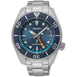 Seiko Montre Prospex GMT Solaire Acier