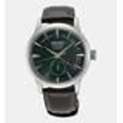 Montre - SEIKO - Presage Cocktail Mockingbird - Cuir marron - Vert - Automatique - Analogique