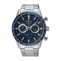 Seiko Montre Homme SSB445P1 Argenté