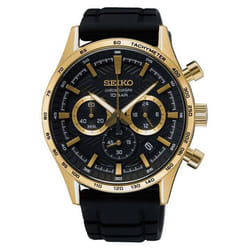 Seiko Montre Homme SSB446P1 Noir