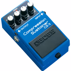 Boss Audio Systems CS-3 pédale d'effets Pédale d'expression Noir, Bleu