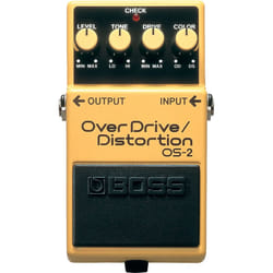 BOSS OS-2 pédale d'effets Pédale d'expression Noir, Jaune