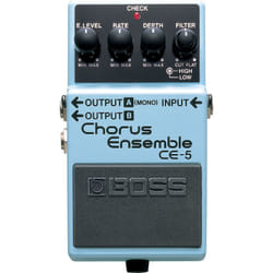 BOSS CE-5 pédale d'effets Pédale d'expression Noir, Bleu