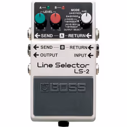 BOSS LS-2, Pédale d'expression, Noir, Gris, Guitare, -20 dB, 1000000 Ohm, 1000 Ohm