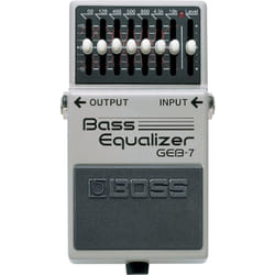 BOSS GEB-7 pédale d'effets Pédale d'expression Noir, Gris
