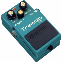 BOSS TR-2 pédale d'effets Pédale d'expression Noir, Bleu
