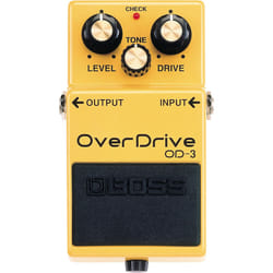 BOSS OD-3 pédale d'effets Pédale d'expression Noir, Jaune