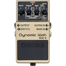 BOSS AW-3 pédale d'effets Pédale Wah Noir, Gris