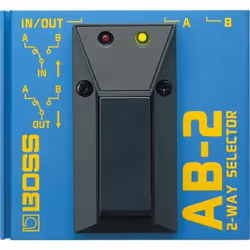 BOSS AB-2, Pédale de volume, Bleu, Guitare, -20/-20 dB, -20 dB, Batterie