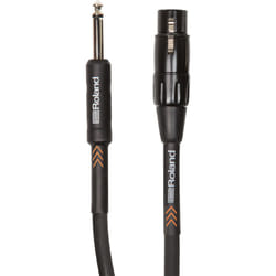 Roland RMC-B20-HIZ câble audio 6 m 6,35 mm XLR Noir