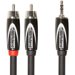 Roland RCC-5-352R câble audio 1,5 m TRS 3,5 mm 2 x RCA Noir