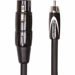Roland RCC-10-RCXF, RCA, Mâle, XLR, Femelle, 3 m, Noir