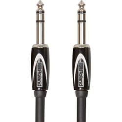 Roland RCC-3-TRTR câble audio 1 m 6,35 mm TRS Noir