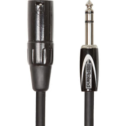 Roland RCC-15-TRXM câble audio 4,5 m 6,35 mm TRS XLR Noir