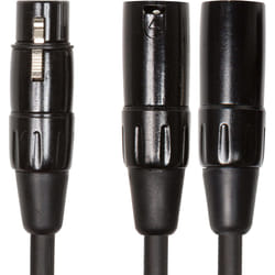 Roland RCC-YC-XF2XM câble audio 0,15 m XLR (3-pin) 2 x XLR (3-pin) Noir