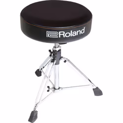 Roland RDT-R, Tabouret pour musicien, Batterie, Noir, Siège rembourré, Peluche, Noir