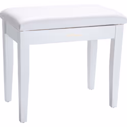Roland RPB-100WH, 1 personne(s), Siège rembourré, Blanc, Vinyl, Blanc, Bois