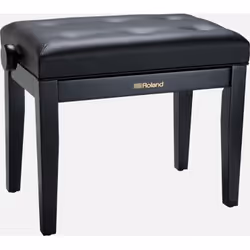 Roland RPB-300BK, 1 personne(s), Siège rembourré, Noir, Noir, Bois, 555 mm