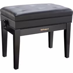 Roland RPB-400PE, Siège rembourré, Noir, Noir, Bois, 550 mm, 335 mm