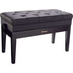Roland RPB-D500PE, 2 personne(s), Siège rembourré, Noir, Noir, Bois, 750 mm