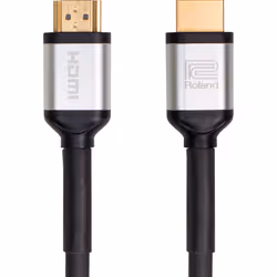 Roland RCC-6-HDMI, 2 m, HDMI Type A (Standard), HDMI Type A (Standard), Compatibilité 3D, 18 Gbit/s, Noir