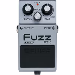 BOSS FZ-5, Pédale d'expression, Gris, Guitare, -20 dB, 1000000 Ohm, 1000 Ohm