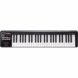 Roland A-49 clavier MIDI 49 touche(s) USB Noir, Blanc