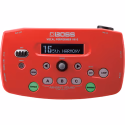 BOSS VE-5, 22000 Ohm, 4000 Ohm, AUX, XLR, TRS, Rouge, 178 x 108 x 55 mm, 460 g
