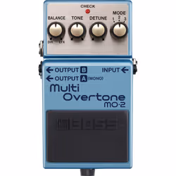 BOSS MO-2, Pédale d'expression, Noir, Bleu, Guitare, -20 dB, 1000000 Ohm, 1000 Ohm