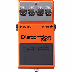BOSS DS-1X, Pédale d'expression, Noir, Gris, Orange, Guitare, -20/0 dB, -20 dB, 1000000 Ohm