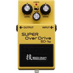 BOSS SD-1W pédale d'effets Pédale d'expression Jaune