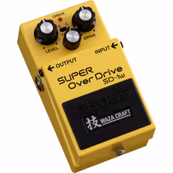 BOSS SD-1W pédale d'effets Pédale d'expression Jaune