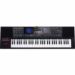 Roland E-A7, Synthétiseur digital, Choeur, Égalisation, Réverbération, 24 W, Noir, LCD, CC