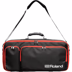 Roland CB-JDXi, Noir, Rouge, Polyester, Étui pour clavier MIDI, Sac à bandoulière, Roland, Fermeture à glissière
