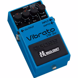 BOSS VB-2W pédale d'effets Pédale d'expression Bleu