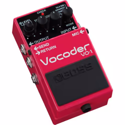 BOSS VO-1 pédale d'effets Pédale d'expression Noir, Rouge