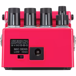 BOSS VO-1 pédale d'effets Pédale d'expression Noir, Rouge - Vue supplémentaire 4