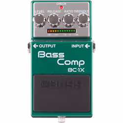BOSS BC-1X, Pédale d'expression, Noir, Guitare, -20 dB, 1000000 Ohm, 1000 Ohm