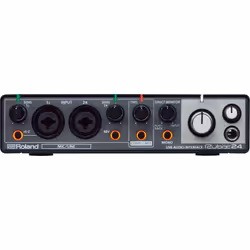 Roland Rubix24, Bureau, Noir, USB, 24 bits/192 kHz, 44.1,48,96,192 kHz, USB