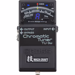 BOSS TU-3W, Pédale d'expression, Noir, Guitare, -20/0 dB, -20 dB, 1000000 Ohm