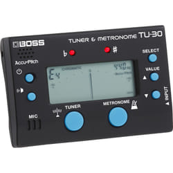 BOSS TU-30 métronome 30 - 250 bpm Métronome numérique Noir